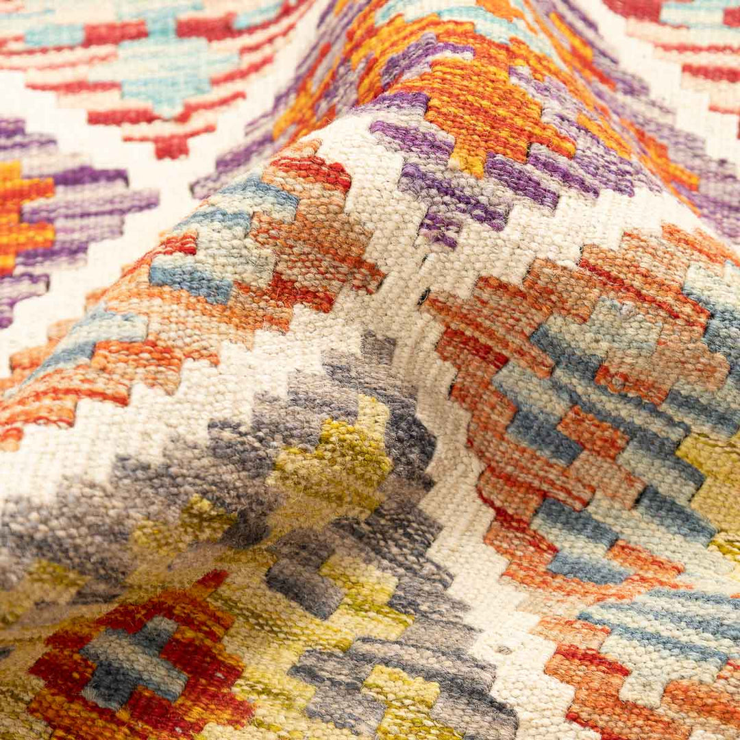 שטיח קילים אפגני 00 צבעוני 293*87