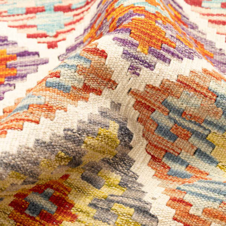 שטיח קילים אפגני 00 צבעוני 293*87