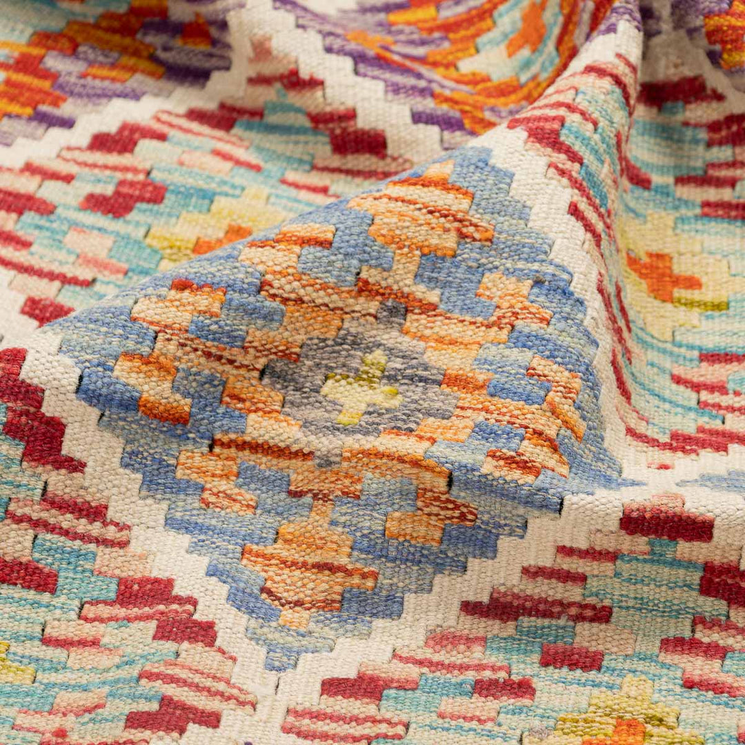 שטיח קילים אפגני 00 צבעוני 293*87