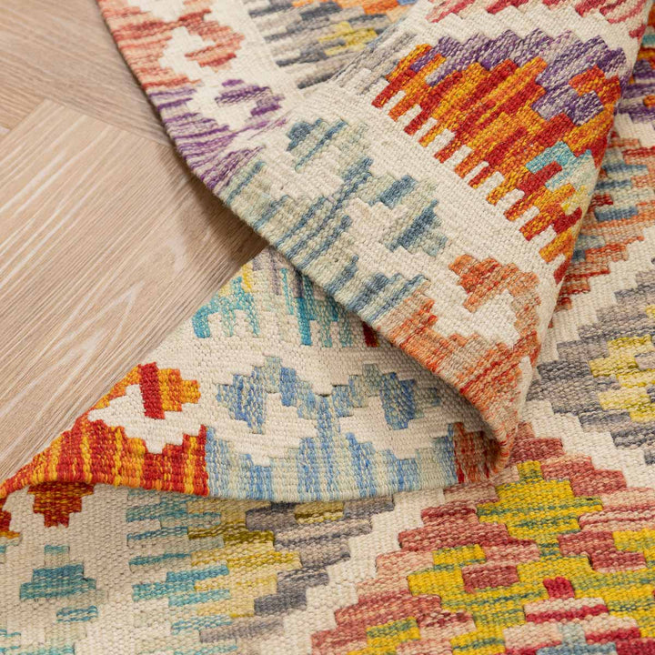 שטיח קילים אפגני 00 צבעוני 293*87