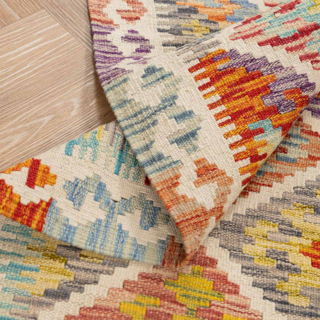 שטיח קילים אפגני 00 צבעוני 293*87