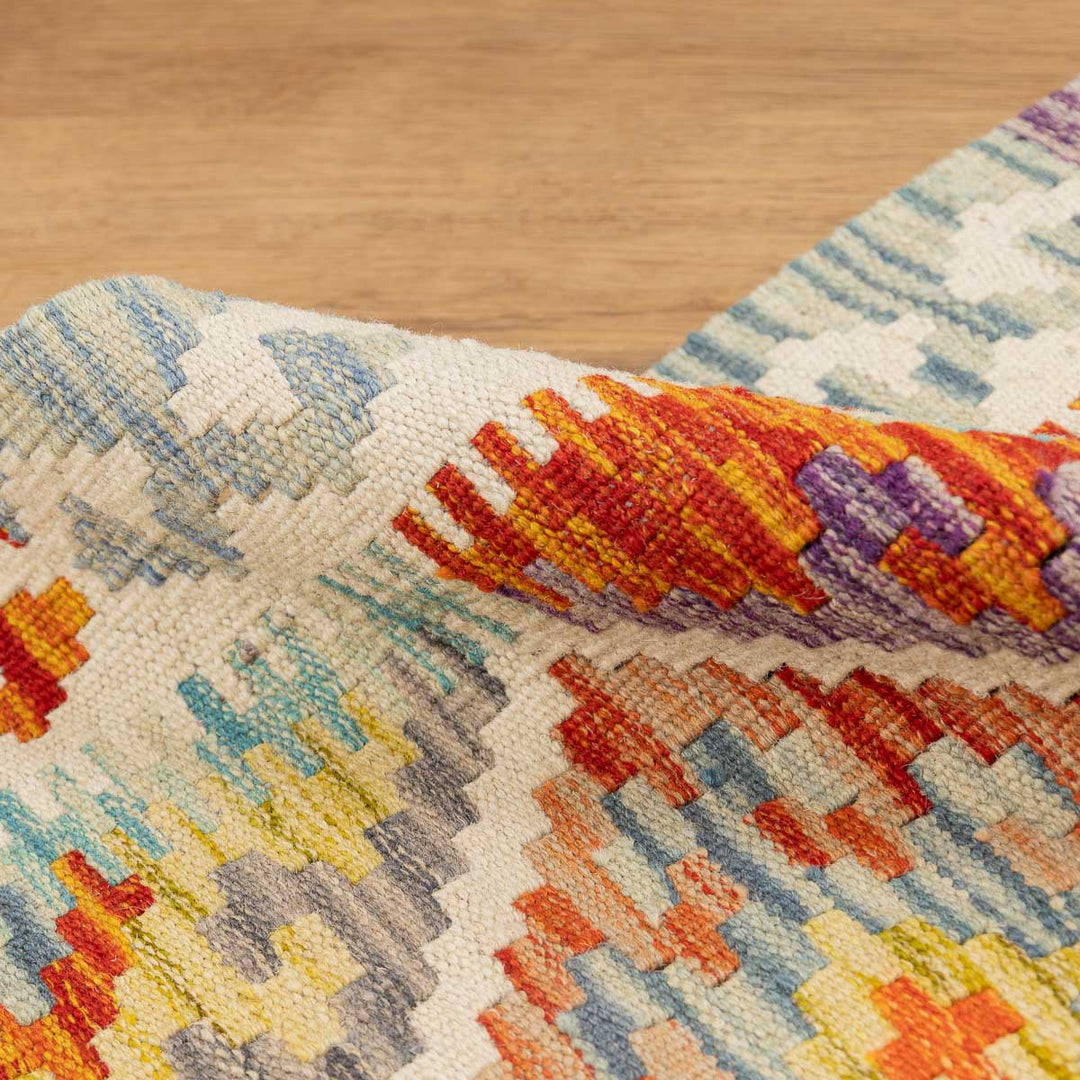 שטיח קילים אפגני 00 צבעוני 293*87