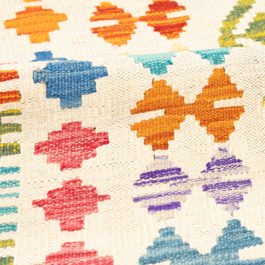 שטיח קילים אפגני 00 צבעוני 301*212