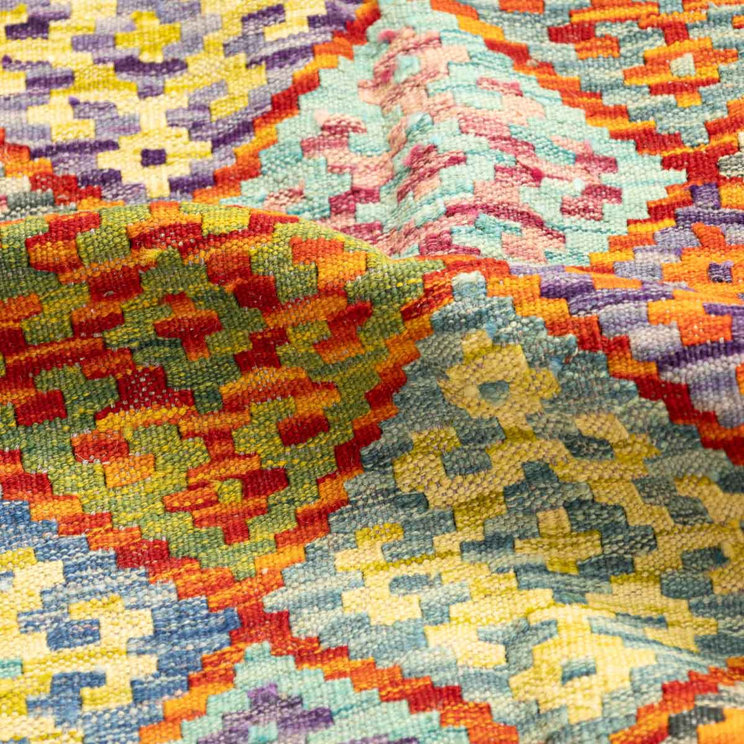 שטיח קילים אפגני 00 צבעוני 298*203