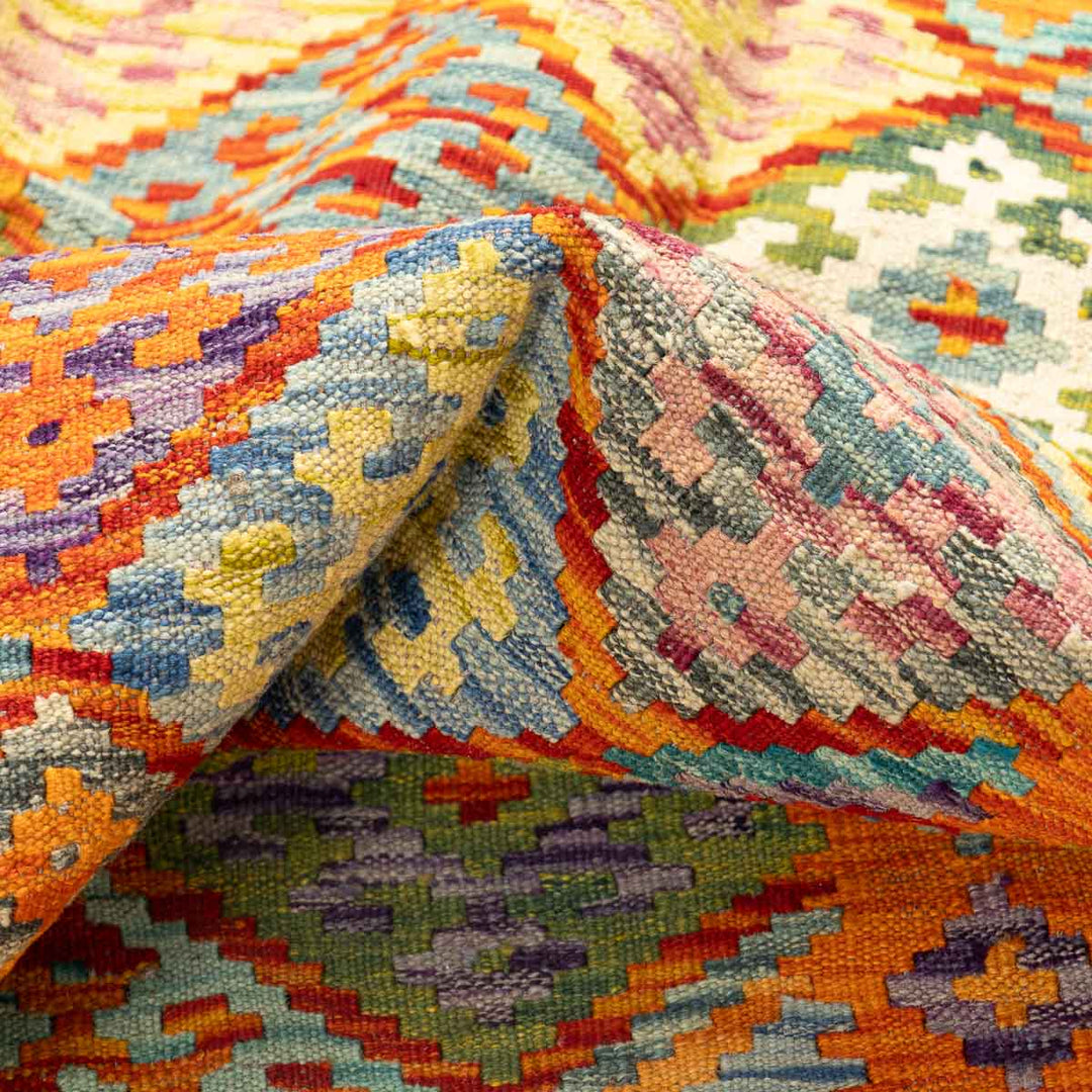 שטיח קילים אפגני 00 צבעוני 298*203