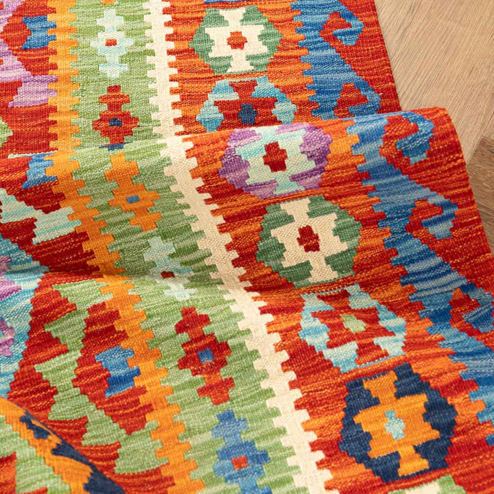 שטיח קילים אפגני 00 צבעוני 307*206