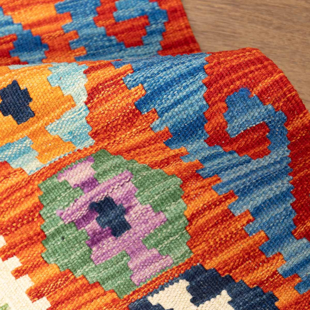 שטיח קילים אפגני 00 צבעוני 307*206