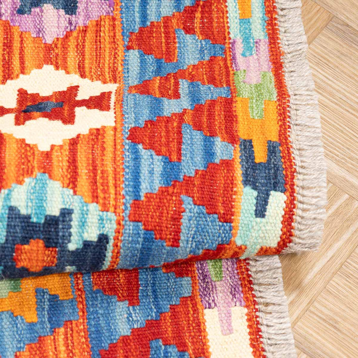 שטיח קילים אפגני 00 צבעוני 307*206