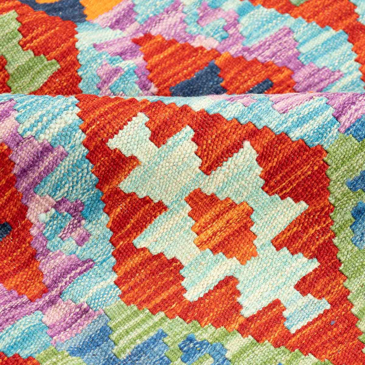 שטיח קילים אפגני 00 צבעוני 307*206