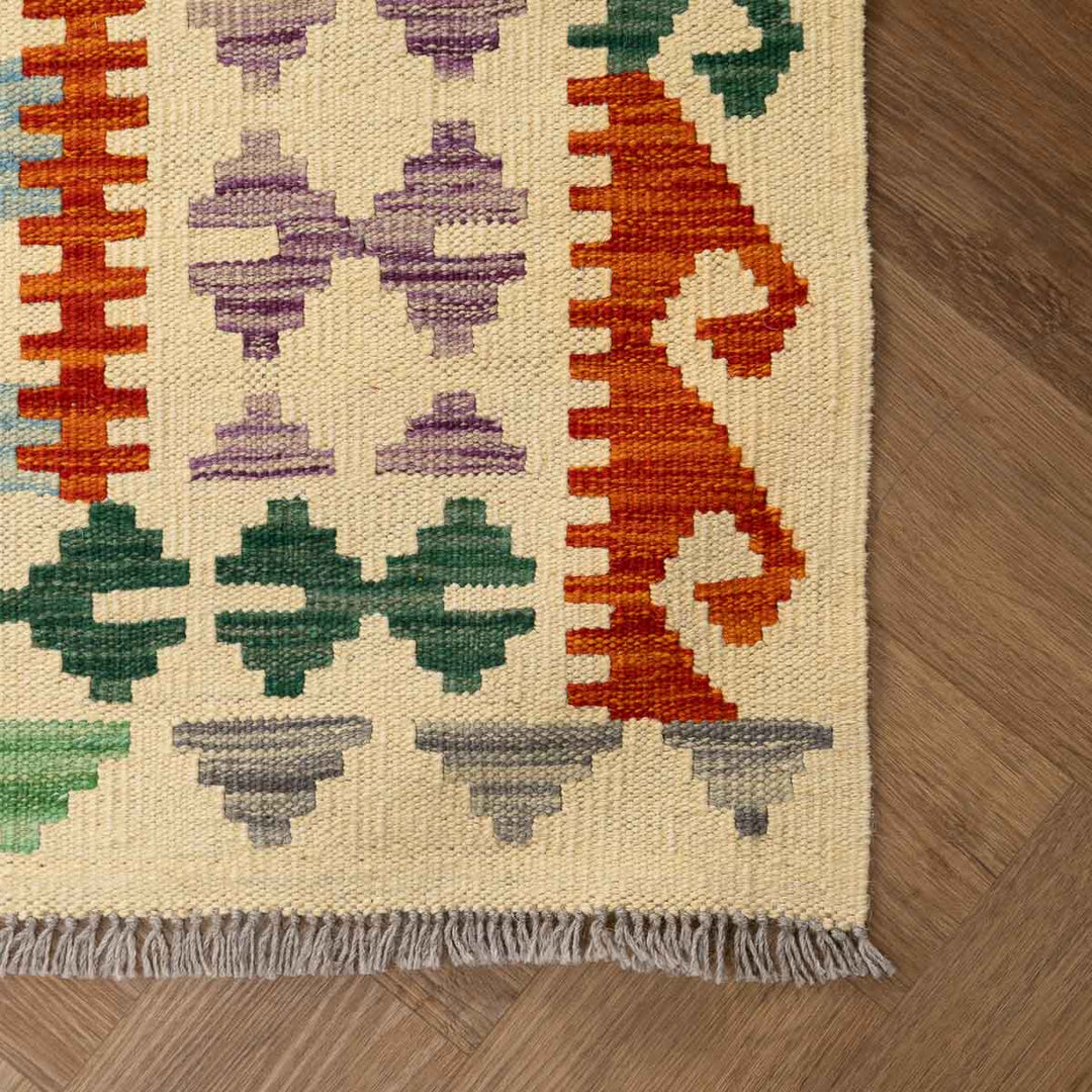 שטיח קילים אפגני 00 צבעוני 300*208