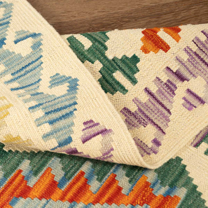 שטיח קילים אפגני 00 צבעוני 300*208