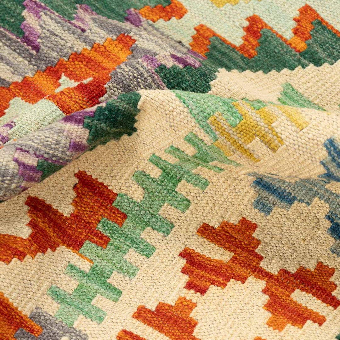 שטיח קילים אפגני 00 צבעוני 300*208