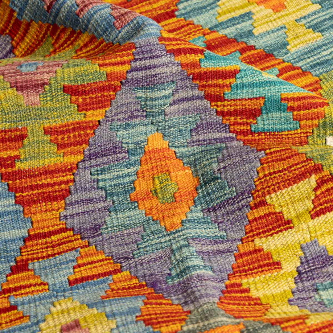 שטיח קילים אפגני 00 צבעוני 303*209