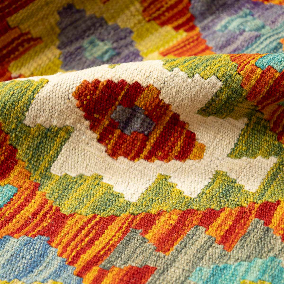 שטיח קילים אפגני 00 צבעוני 303*209