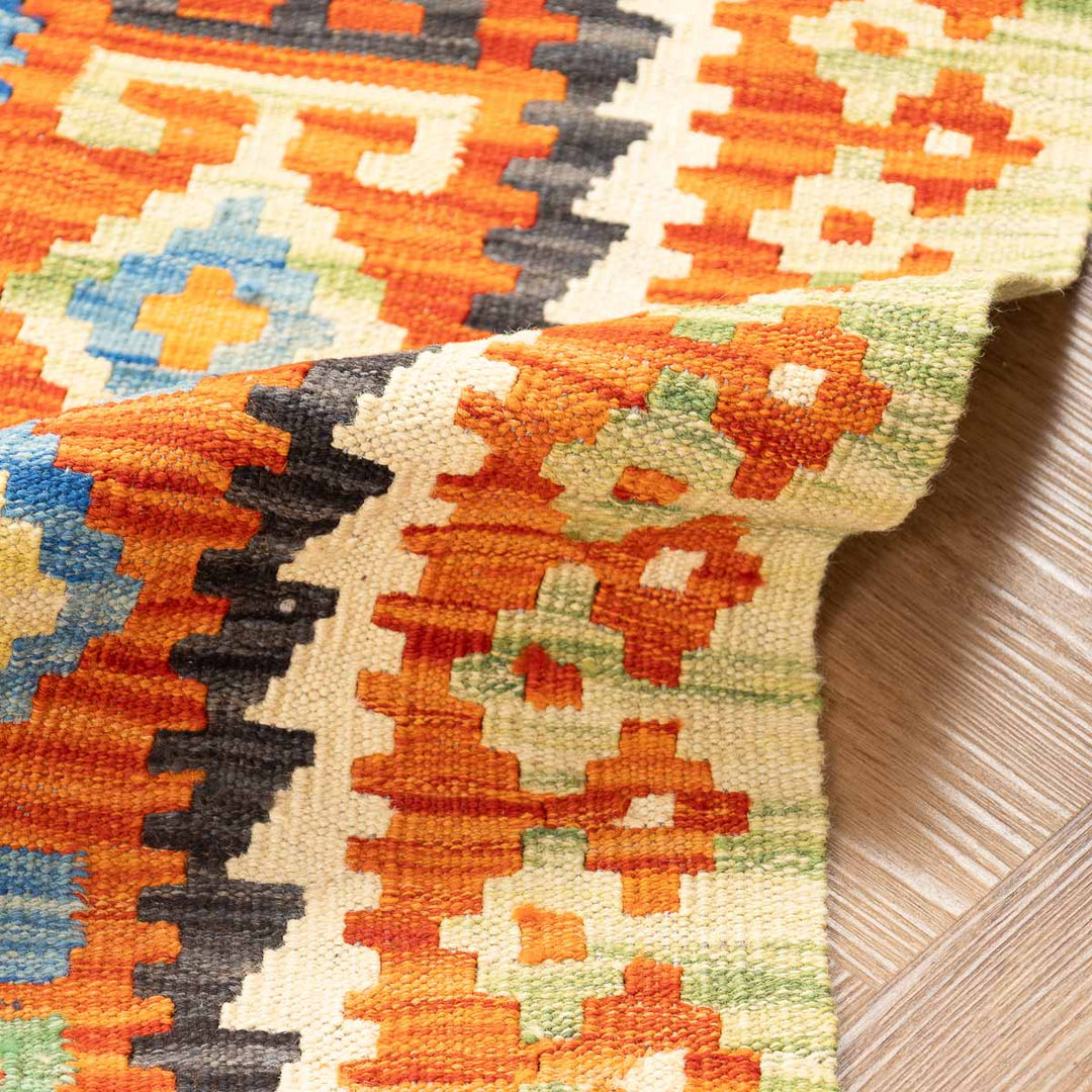 שטיח קילים אפגני 00 צבעוני 303*205