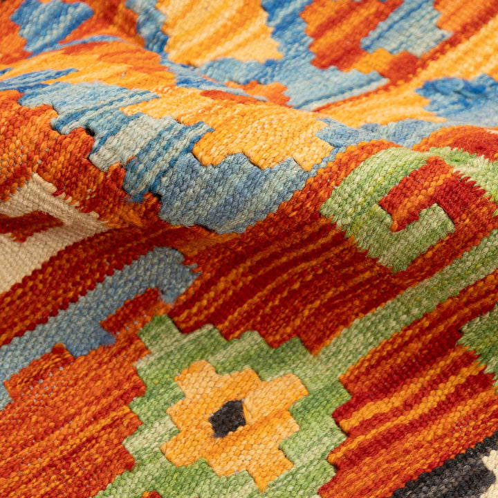 שטיח קילים אפגני 00 צבעוני 303*205