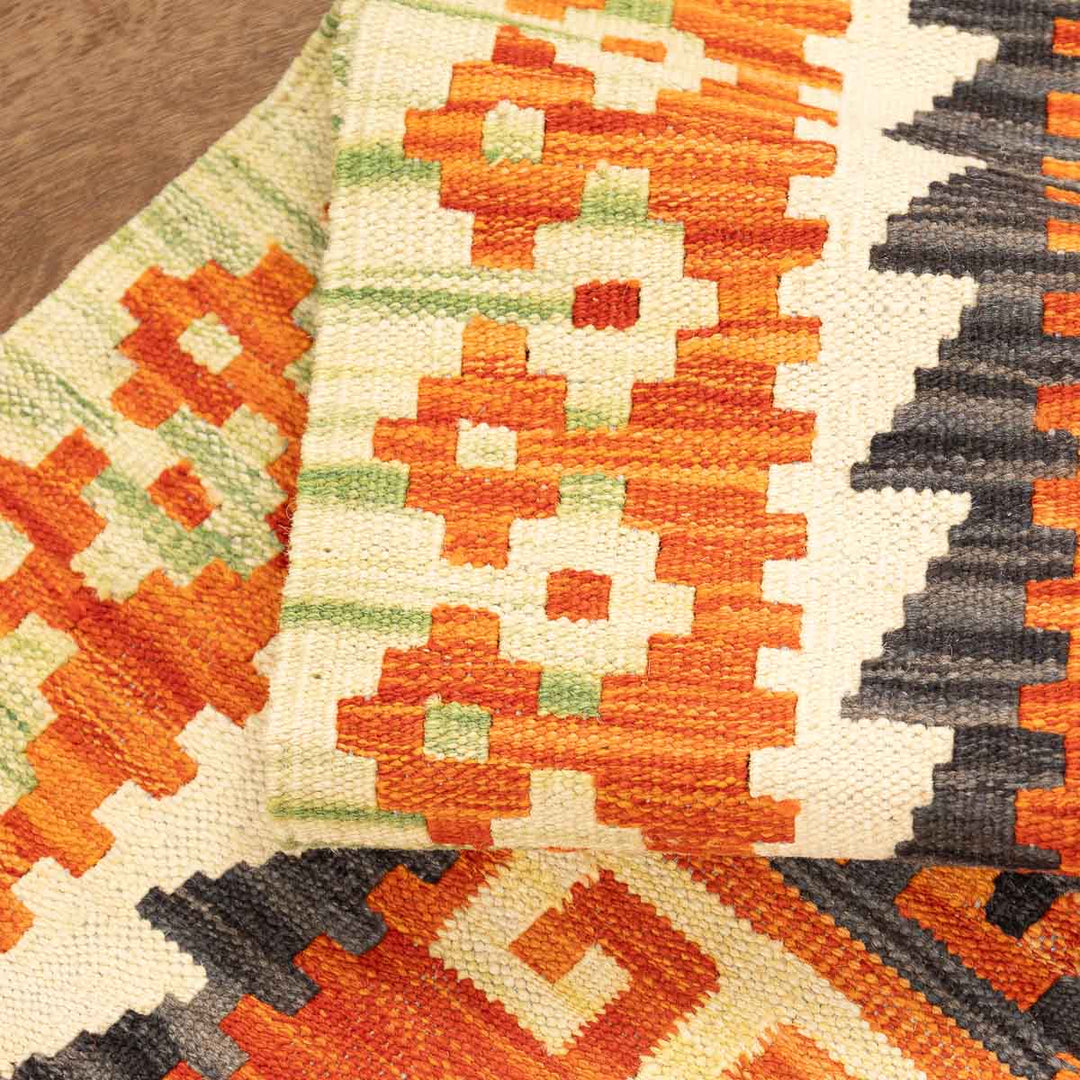 שטיח קילים אפגני 00 צבעוני 303*205