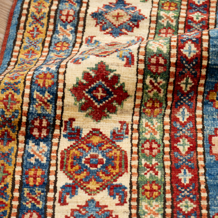 שטיח סופר קזאק 00 כחול 204*149 | Super Kazak