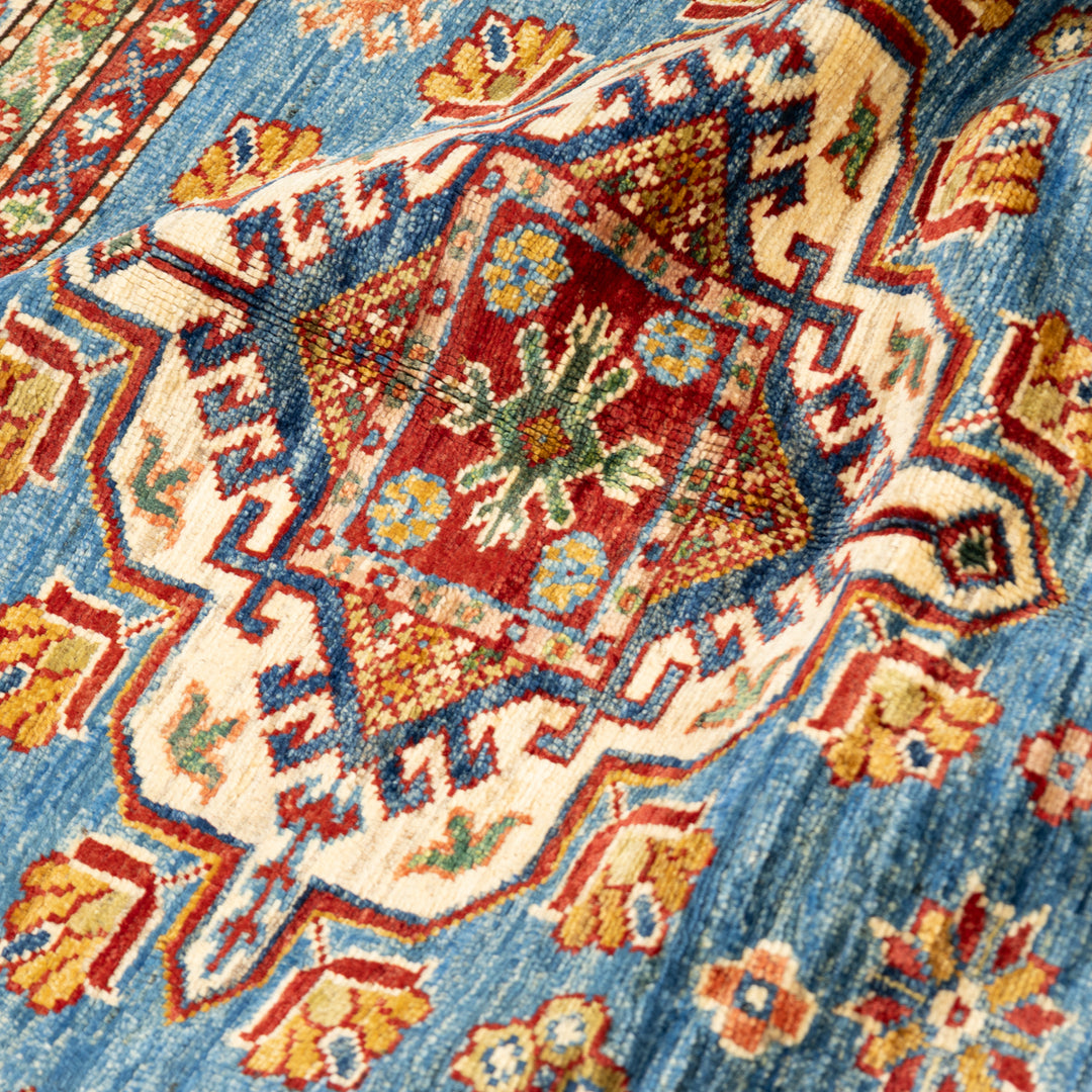 שטיח סופר קזאק 00 כחול 204*149 | Super Kazak