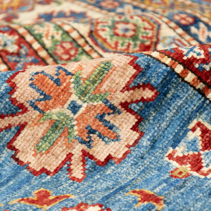 שטיח סופר קזאק 00 כחול 204*149 | Super Kazak