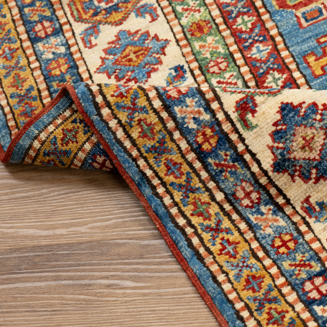 שטיח סופר קזאק 00 כחול 204*149 | Super Kazak