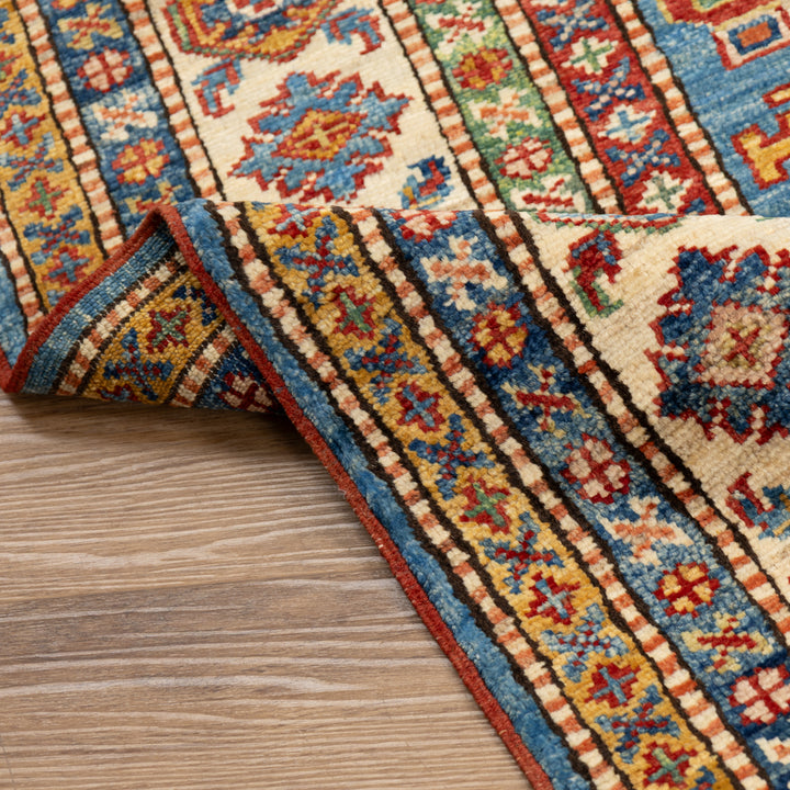 שטיח סופר קזאק 00 כחול 204*149 | Super Kazak