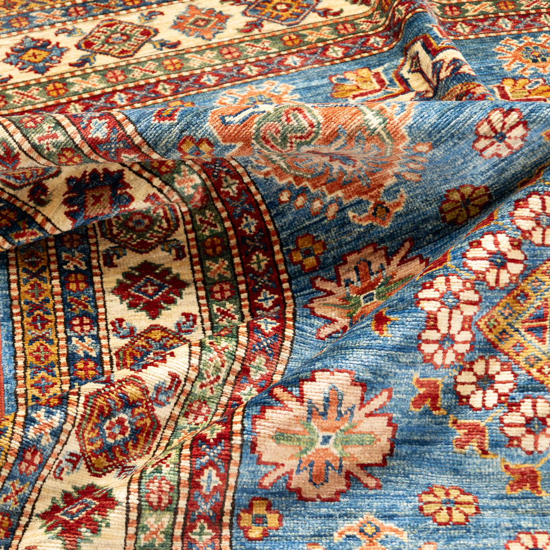 שטיח סופר קזאק 00 כחול 204*149 | Super Kazak