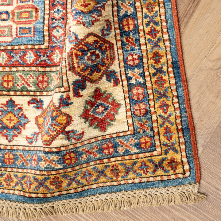 שטיח סופר קזאק 00 כחול 204*149 | Super Kazak