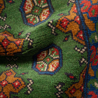 שטיח אפגני בוכרה 00 ירוק 203*152 | Bokhara Rug