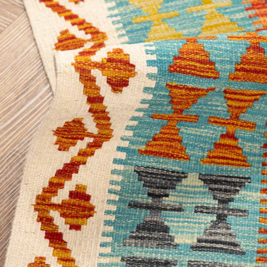 שטיח קילים אפגני 00 צבעוני 294*200