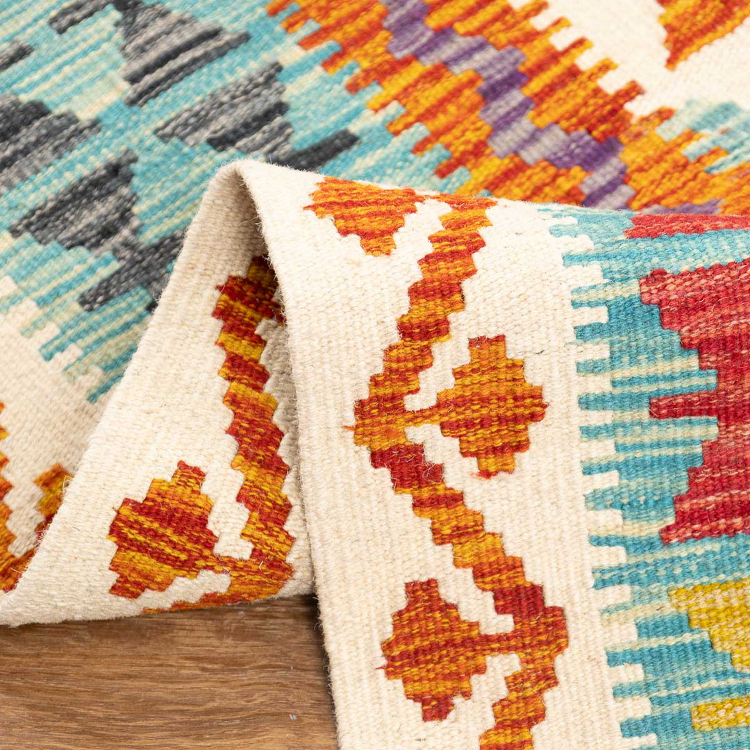 שטיח קילים אפגני 00 צבעוני 294*200