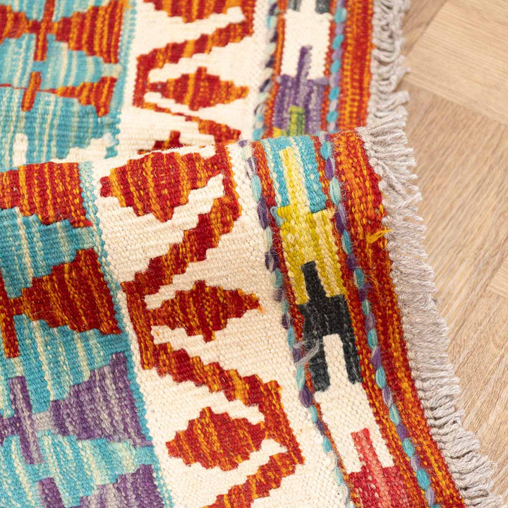 שטיח קילים אפגני 00 צבעוני 294*200