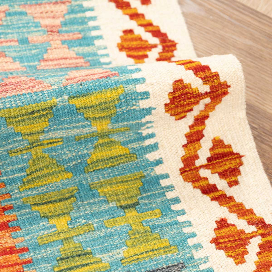 שטיח קילים אפגני 00 צבעוני 294*200