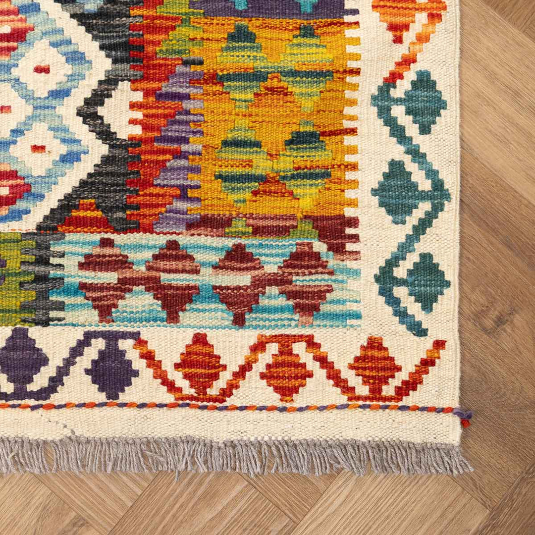 שטיח קילים אפגני 00 צבעוני 290*202