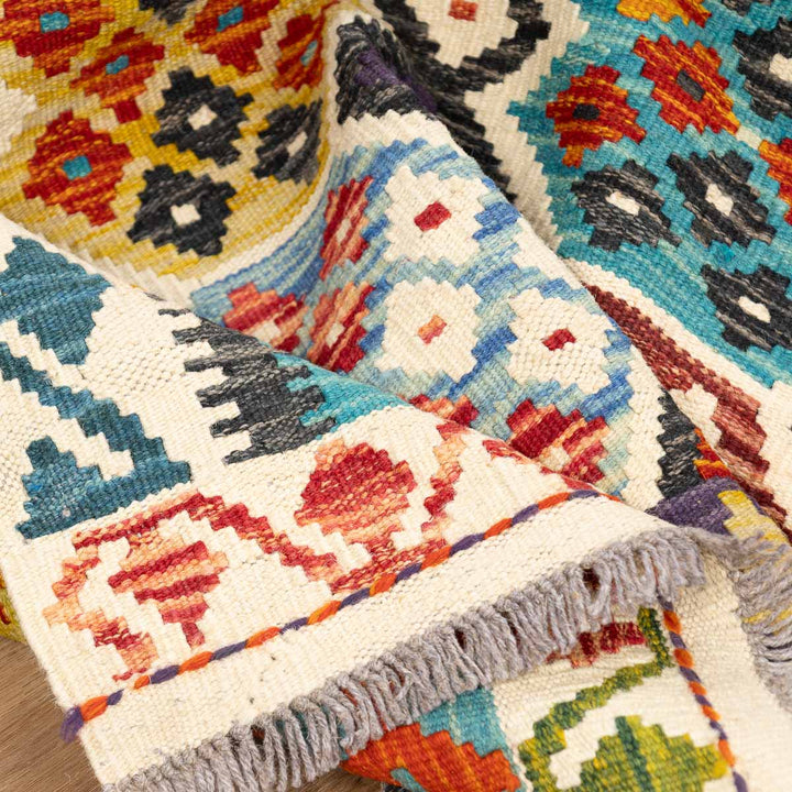 שטיח קילים אפגני 00 צבעוני 290*202