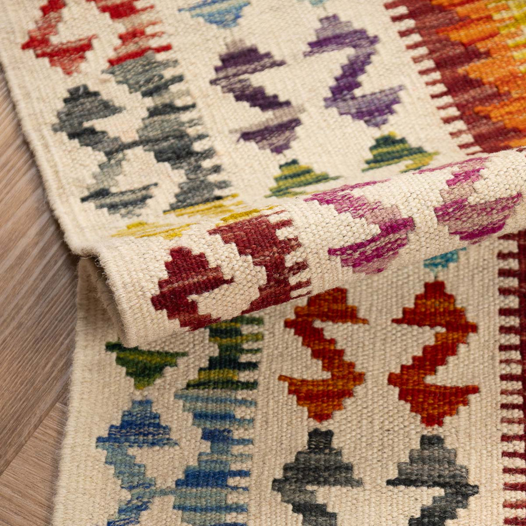 שטיח קילים אפגני 00 צבעוני 286*198