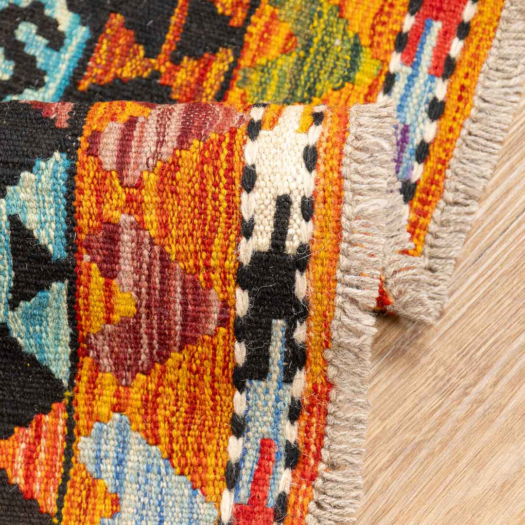 שטיח קילים אפגני 00 צבעוני 295*203