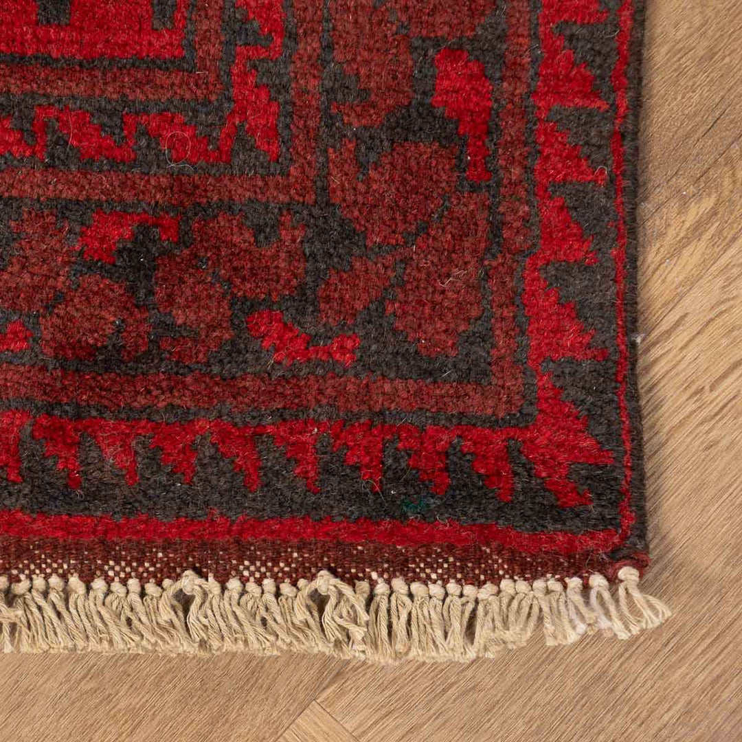 שטיח אפגני רגל פיל 00 אדום 196*79