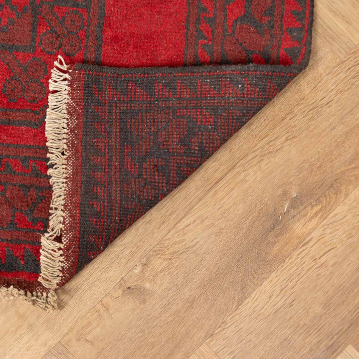 שטיח אפגני רגל פיל 00 אדום 196*79