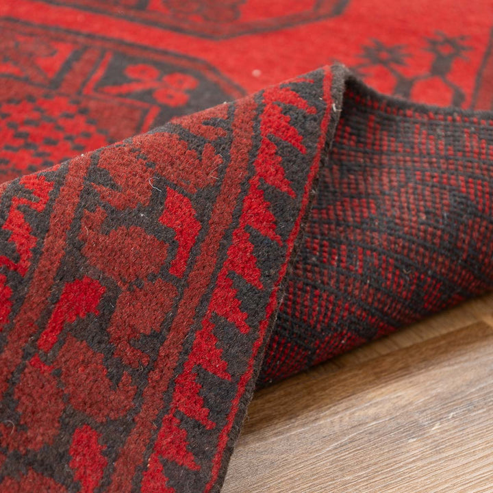 שטיח אפגני רגל פיל 00 אדום 196*79