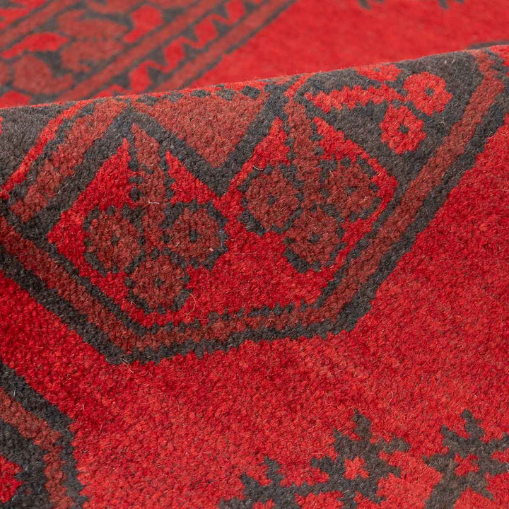 שטיח אפגני רגל פיל 00 אדום 196*79