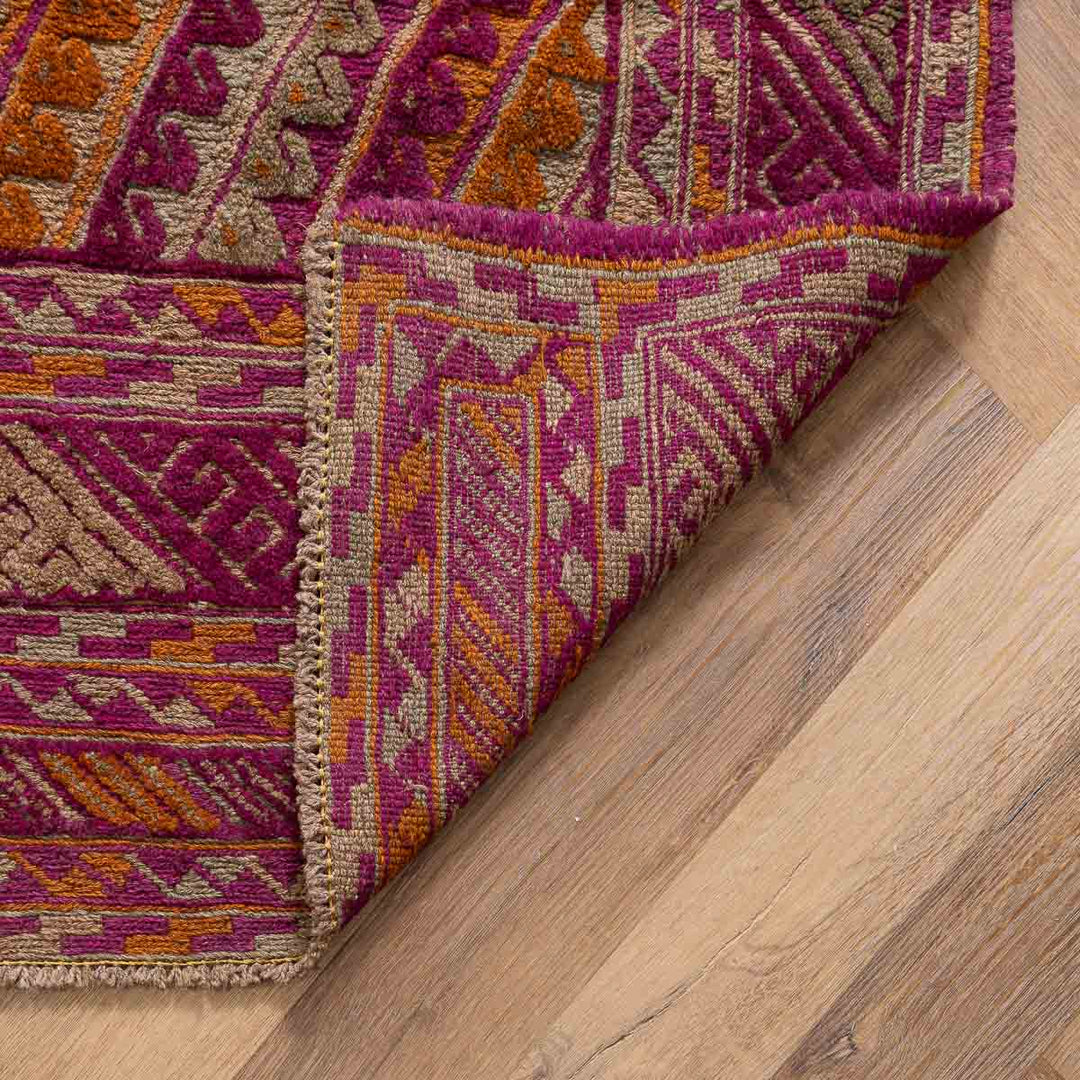 שטיח אוזבקי 00 אדום/כתום 180*150 | Uzbek