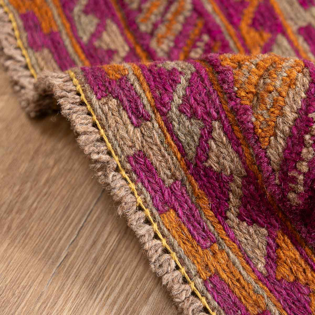 שטיח אוזבקי 00 אדום/כתום 180*150 | Uzbek