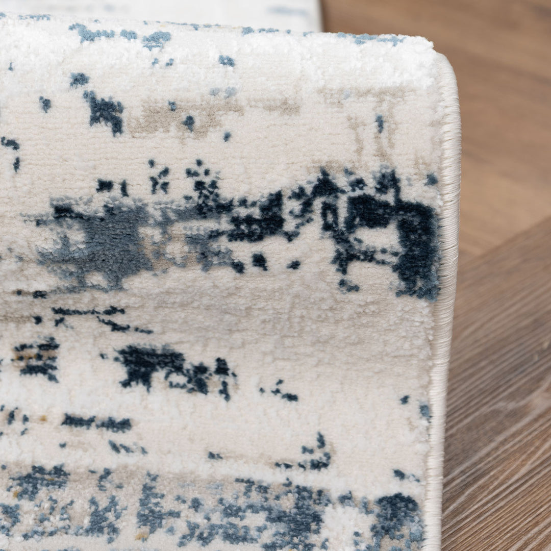 שטיח טוקיו 02 קרם\טורקיז ראנר | Tokyo