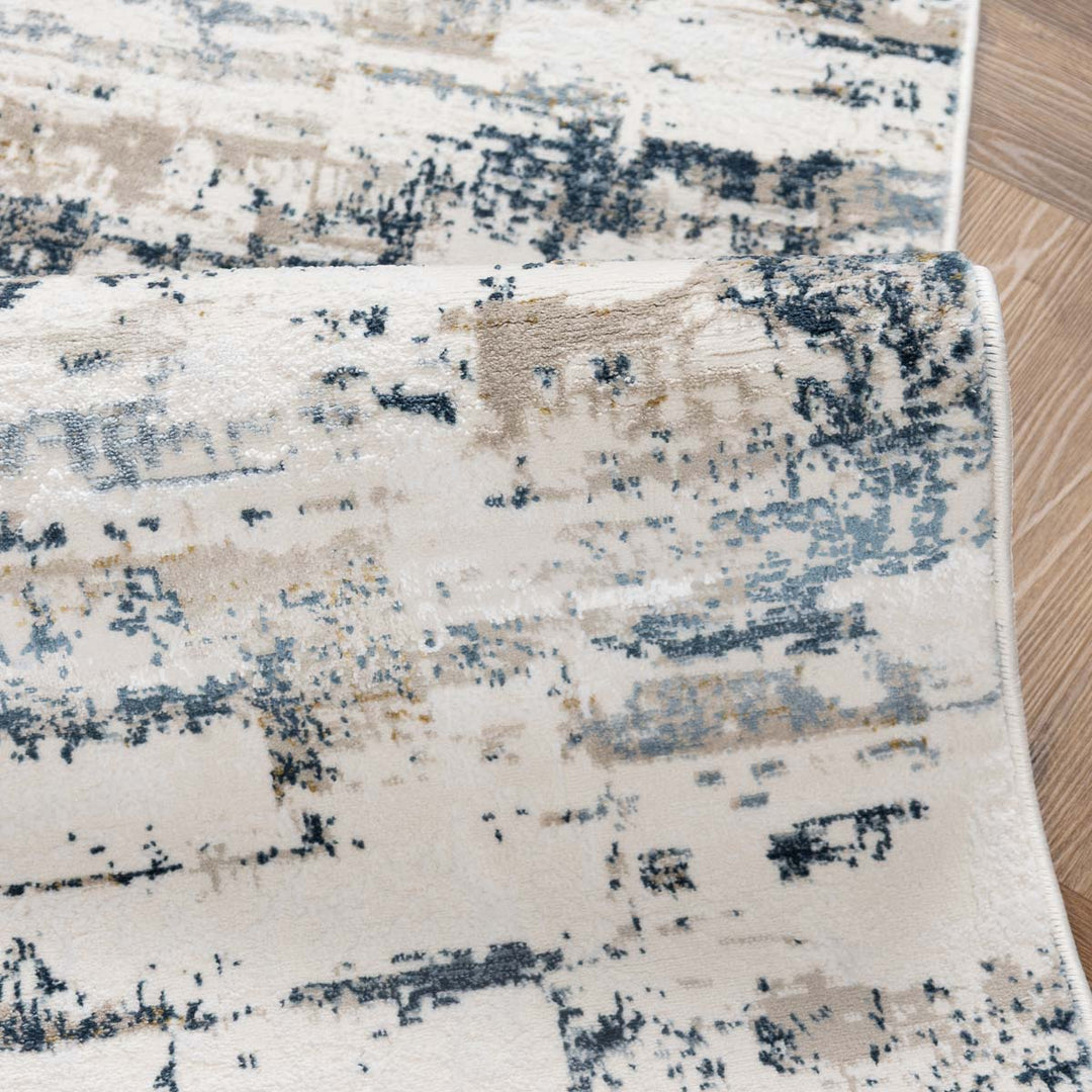 שטיח טוקיו 02 קרם\טורקיז ראנר | Tokyo