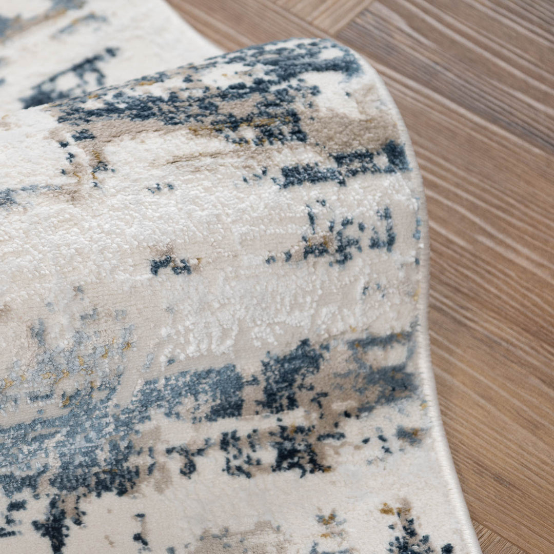 שטיח טוקיו 02 קרם\טורקיז ראנר | Tokyo