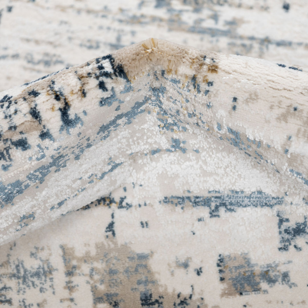 שטיח טוקיו 02 קרם\טורקיז ראנר | Tokyo