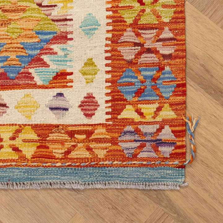 שטיח קילים אפגני 00 צבעוני 150*101