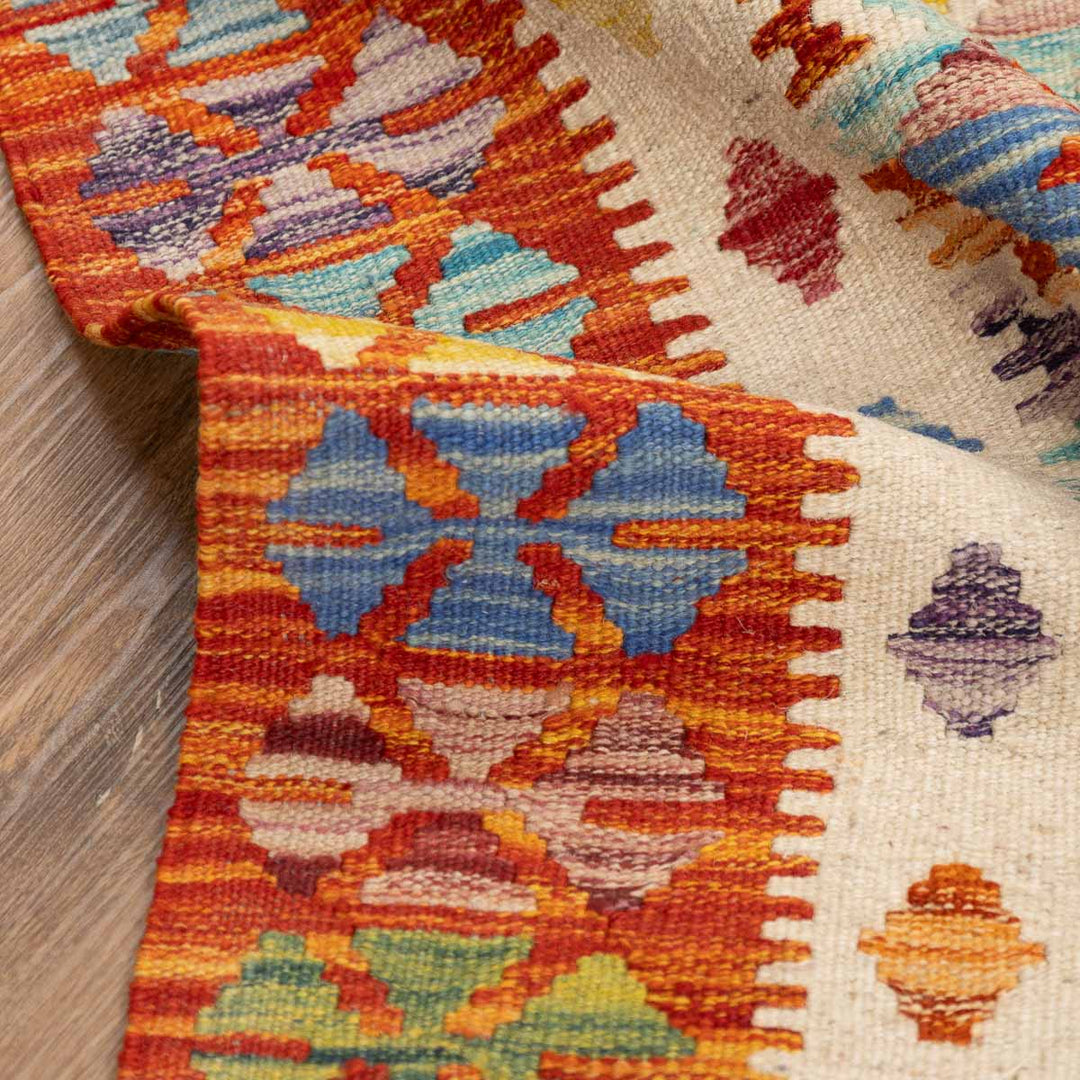 שטיח קילים אפגני 00 צבעוני 150*101