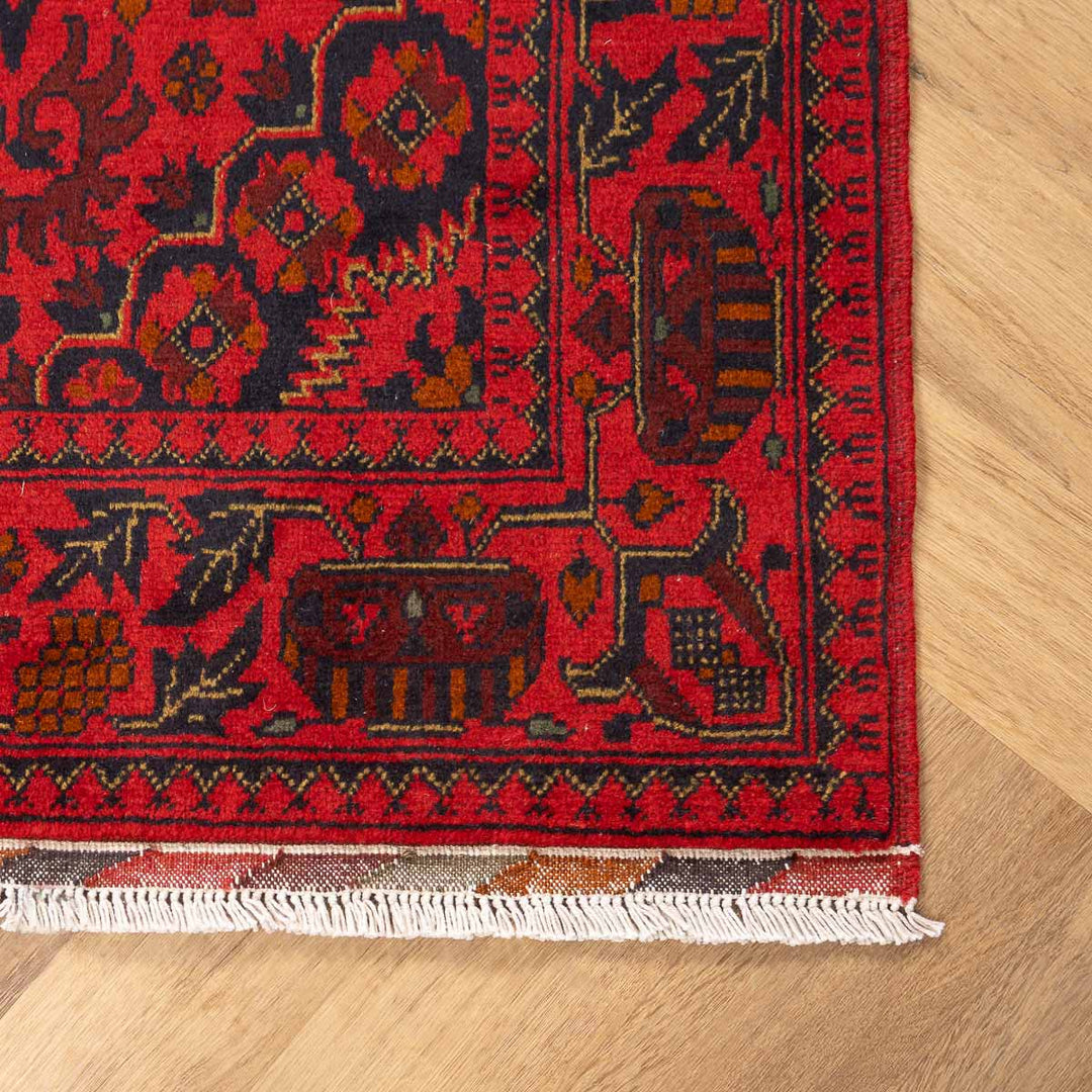 שטיח אפגני חלממדי  00 אדום 153*103